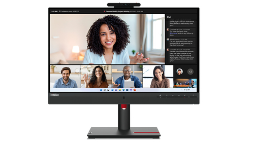 Lenovo ThinkVision T24mv-30 LED display 60.5 cm (23.8") 1920 x 1080 pixels Full HD Black - Image 3