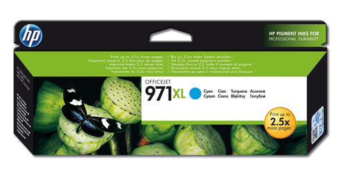 HP 971XL High Yield Cyan Original ink cartridge 1 pc(s) High (XL) Yield - Image 2