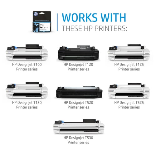 HP 711 38-ml Black DesignJet ink cartridge 1 pc(s) Original - Image 3