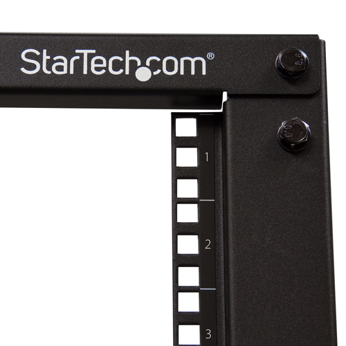 StarTech.com 4POSTRACK15U rack cabinet Freestanding rack Black - Image 5