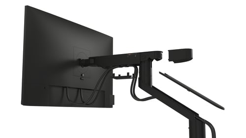 DELL MSA20 96.5 cm (38") Black Desk - Image 3