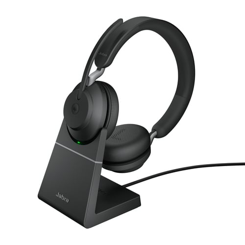 Jabra Evolve2 65, MS Stereo Headset Wireless Head-band Office/Call center USB Type-C Bluetooth