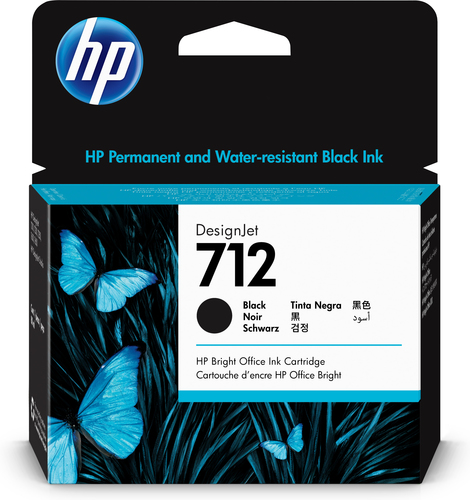 HP 712 80-ml Black DesignJet ink cartridge 1 pc(s) Original High (XL) Yield