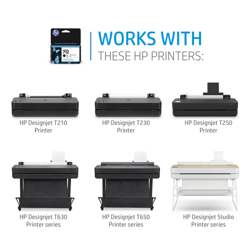 HP 712 3-pack 29-ml Magenta DesignJet ink cartridge 3 pc(s) Original Standard Yield - Image 3