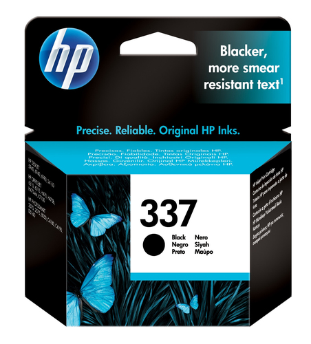 HP 337 Black Original ink cartridge 1 pc(s) Standard Yield