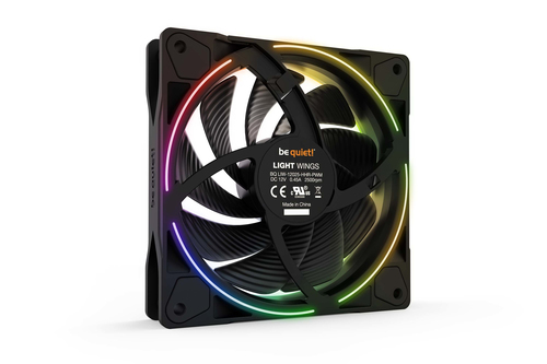 be quiet! Light Wings | 120mm PWM Triple Pack high-speed Computer case 12 cm 3 pc(s) - Image 4