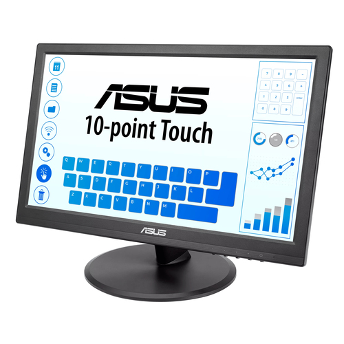 ASUS VT168HR computer monitor 39.6 cm (15.6") 1366 x 768 pixels WXGA LED Touchscreen Black - Image 2