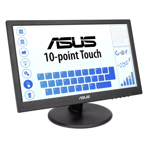 ASUS VT168HR computer monitor 39.6 cm (15.6") 1366 x 768 pixels WXGA LED Touchscreen Black - Image 3