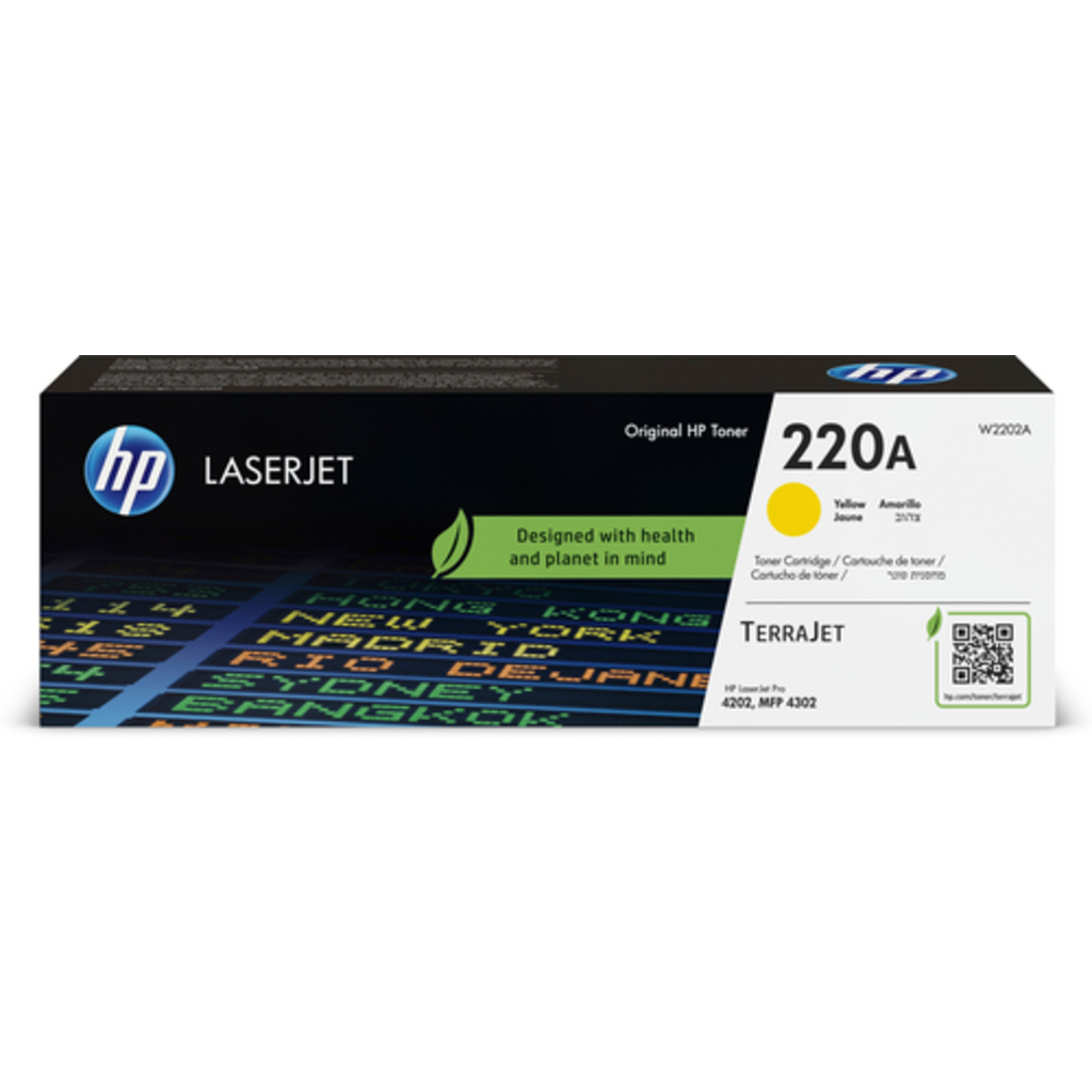 HP 220A Yellow Original LaserJet toner cartridge 1 pc(s)