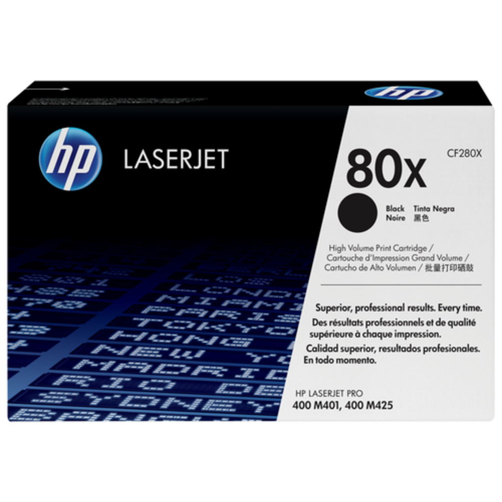 HP 80X High Yield Black Original LaserJet toner cartridge 1 pc(s)