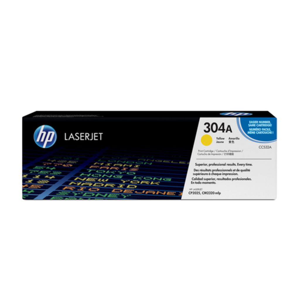HP 304A Yellow Original LaserJet toner cartridge 1 pc(s)