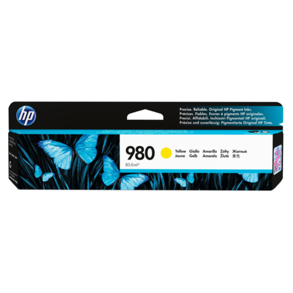 HP 980 Yellow Original ink cartridge 1 pc(s) Standard Yield