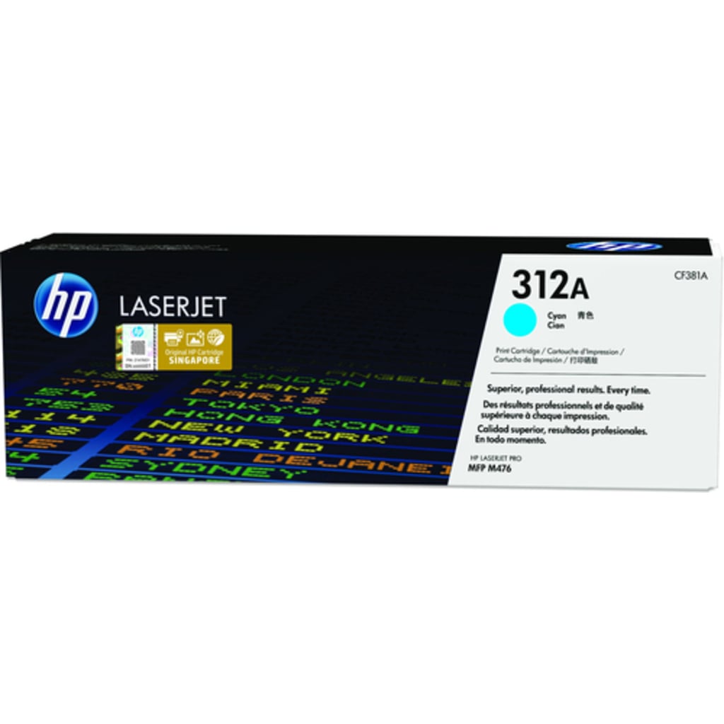 HP 312A Cyan LaserJet toner cartridge 1 pc(s) Original