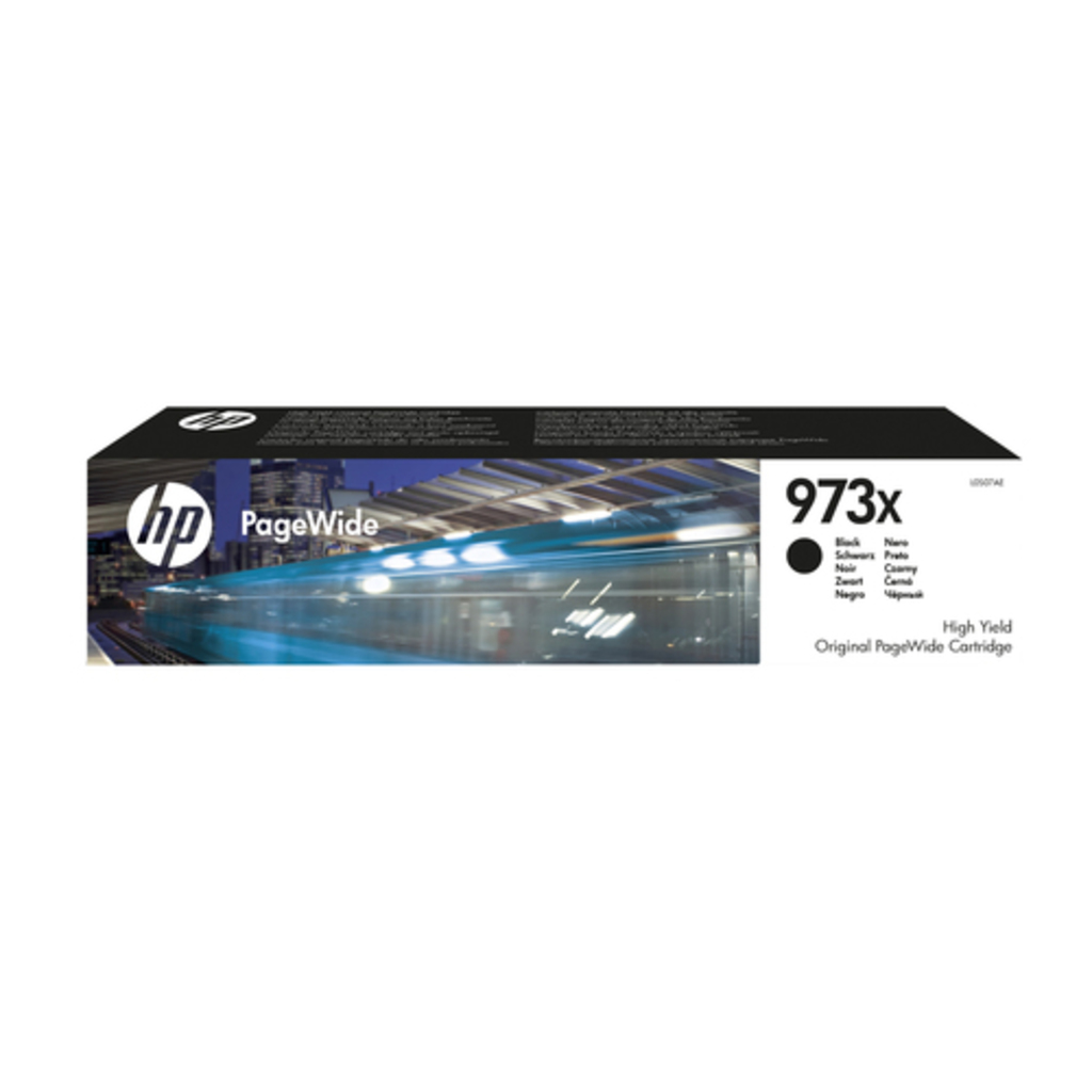 HP 973X High Yield Black Original PageWide Cartridge ink cartridge 1 pc(s) High (XL) Yield