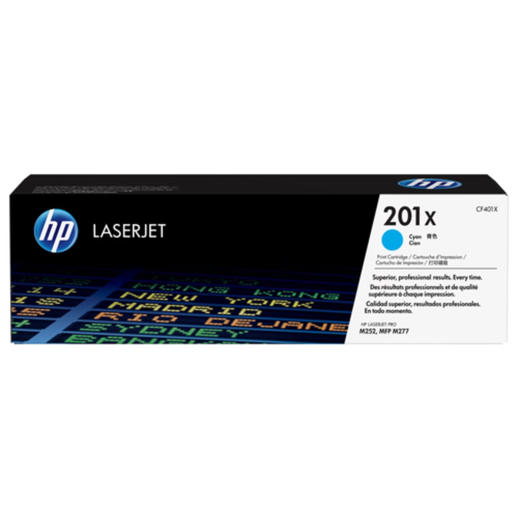 HP 201X High Yield Cyan Original LaserJet toner cartridge 1 pc(s)