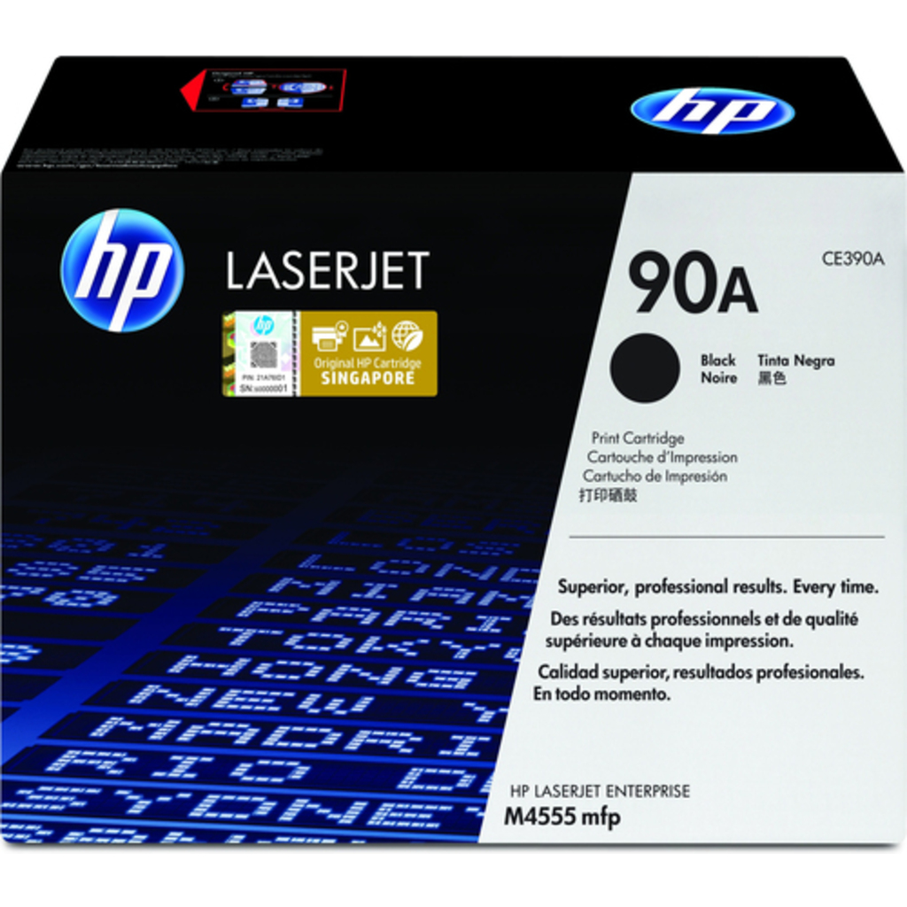 HP 90A Black Original LaserJet toner cartridge 1 pc(s)