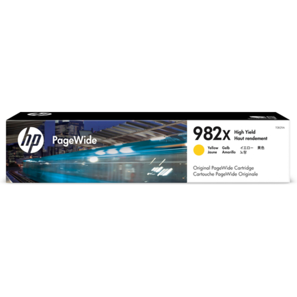 HP 982X High Yield Yellow Original PageWide Cartridge ink cartridge 1 pc(s) High (XL) Yield