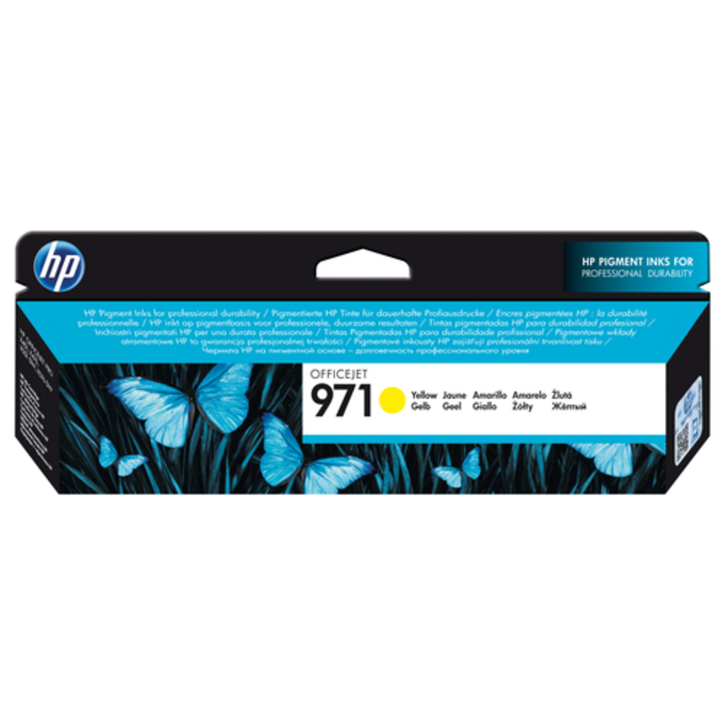 HP 971 Yellow Original ink cartridge 1 pc(s) Standard Yield