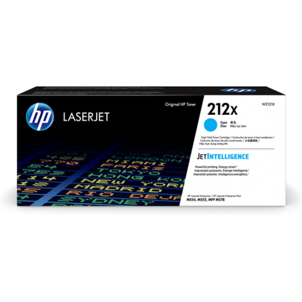 HP 212X High Yield Cyan Original LaserJet toner cartridge 1 pc(s)