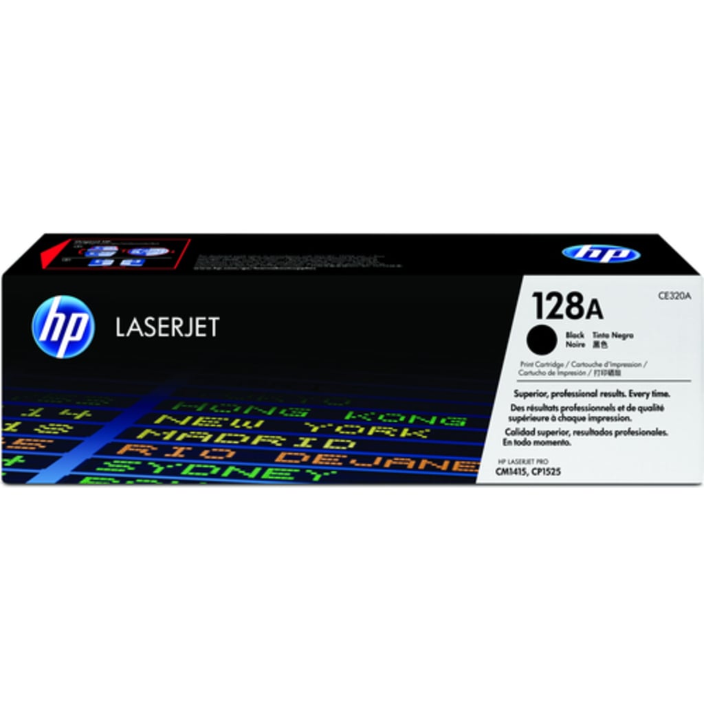 HP 128A Black Original LaserJet toner cartridge 1 pc(s)