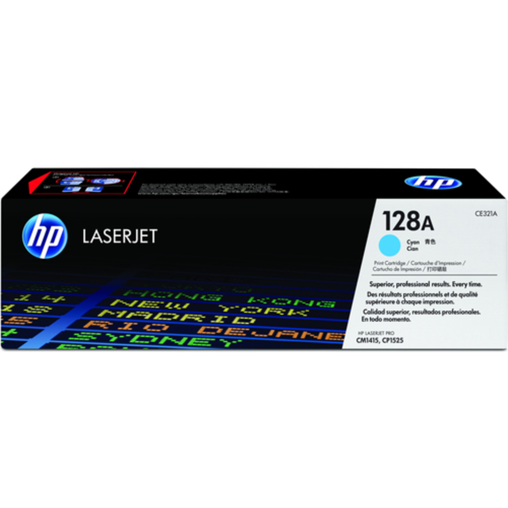 HP 128A Cyan Original LaserJet toner cartridge 1 pc(s)