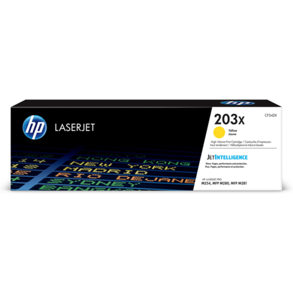 HP LaserJet 203X High Yield Yellow Original toner cartridge 1 pc(s)