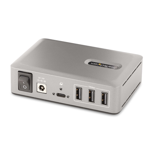 StarTech.com 10G8A2CS-USB-C-HUB interface hub USB 3.2 Gen 2 (3.1 Gen 2) Type-C 10000 Mbit/s Grey - Image 2