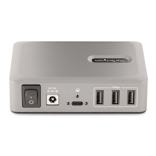 StarTech.com 10G8A2CS-USB-C-HUB interface hub USB 3.2 Gen 2 (3.1 Gen 2) Type-C 10000 Mbit/s Grey - Image 4
