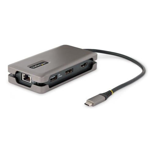 StarTech.com DKT31CDHPD3 laptop dock/port replicator Wired USB 3.2 Gen 2 (3.1 Gen 2) Type-C Grey