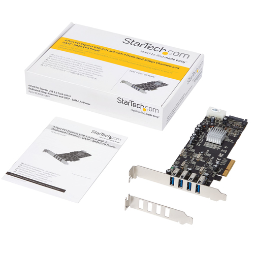 StarTech.com PEXUSB3S44V interface cards/adapter Internal USB 3.2 Gen 1 (3.1 Gen 1) - Image 6