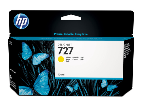 HP 727 130-ml Yellow DesignJet ink cartridge 1 pc(s) Original