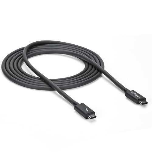 StarTech.com TBLT3MM2M Thunderbolt cable 20 Gbit/s Black - Image 5
