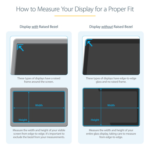 StarTech.com 19569-PRIVACY-SCREEN display privacy filters Frameless display privacy filter 49.5 cm - Image 11