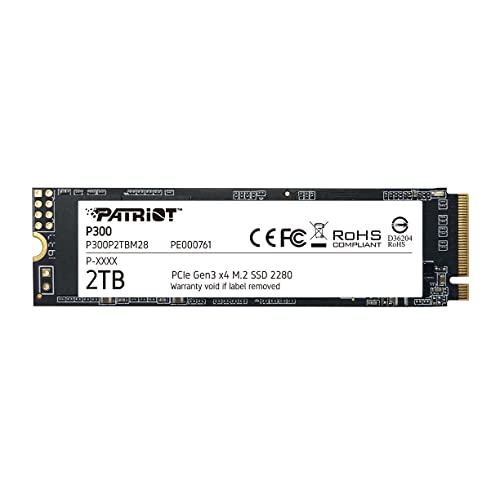 Patriot P300 2TB M.2 2280 PCIe NVMe SSD