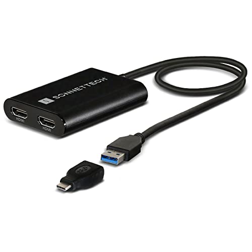 Dual 4K HDMI 2.0 Adapter for M1 Macs