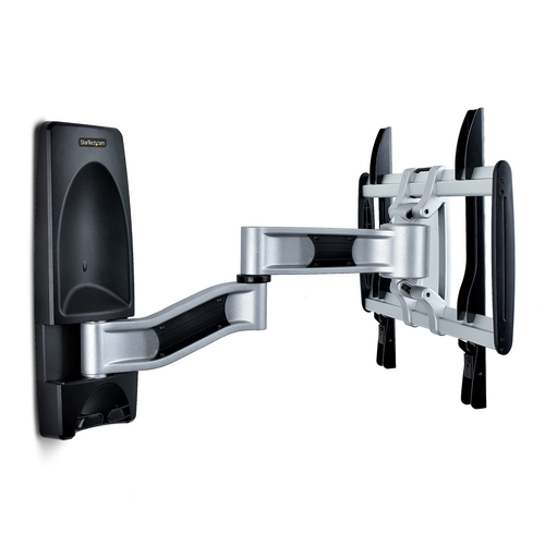 StarTech.com TV-WALL-MOUNT-65FS TV mount 165.1 cm (65") Black, Silver - Image 2