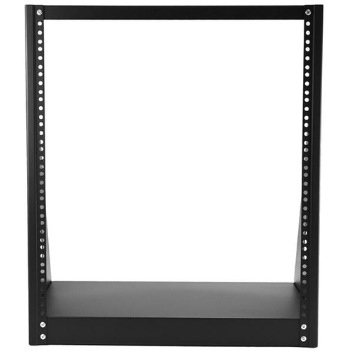 StarTech.com 2POSTRACK12 rack cabinet Freestanding rack Black - Image 2