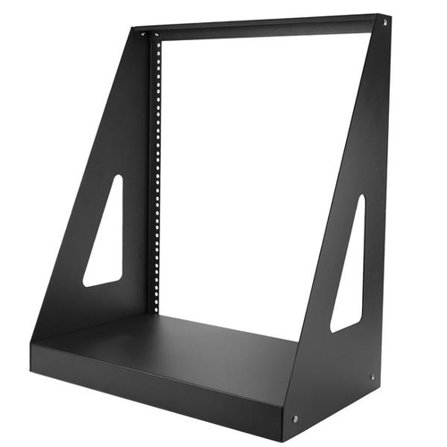 StarTech.com 2POSTRACK12 rack cabinet Freestanding rack Black - Image 3