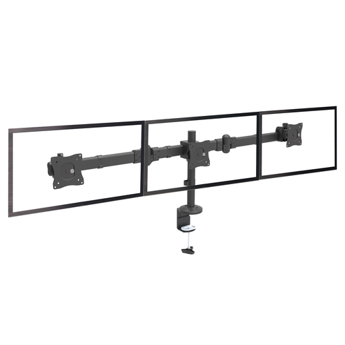 StarTech.com ARMTRIO monitor mount / stand 61 cm (24") Black - Image 8