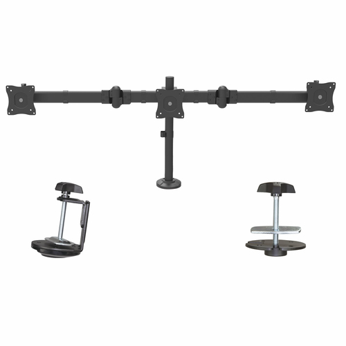 StarTech.com ARMTRIO monitor mount / stand 61 cm (24") Black - Image 7