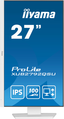 iiyama ProLite XUB2792QSU-W6 computer monitor 68.6 cm (27") 2560 x 1440 pixels Wide Quad HD LED - Image 2