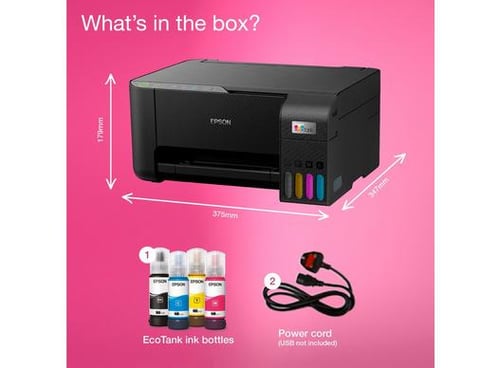 Epson EcoTank ET-2860 Inkjet A4 5760 x 1440 DPI 33 ppm Wi-Fi - Image 10