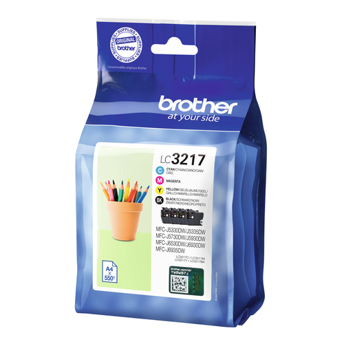 Brother LC-3217VAL ink cartridge 4 pc(s) Original Black, Cyan, Magenta, Yellow - Image 3