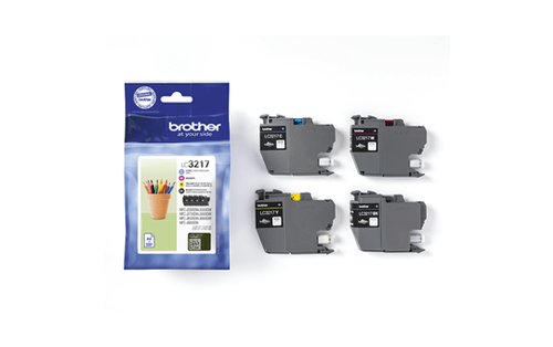 Brother LC-3217VAL ink cartridge 4 pc(s) Original Black, Cyan, Magenta, Yellow - Image 8