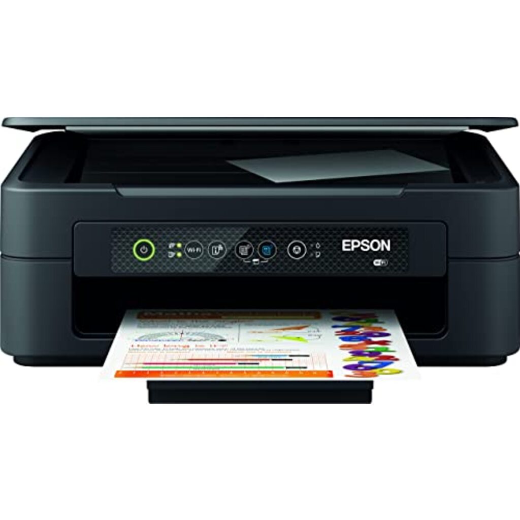 Epson Expression Home XP-2200 XP 2200 XP2200 - Multifunction printer - colour - ink-jet - A4/Legal (media) - up to 8 ppm (printing) - 50 sheets - USB, Wi-Fi - black