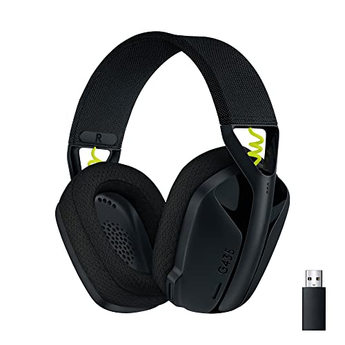 G435 WIRELESS GAMING HEADSET - BLACK