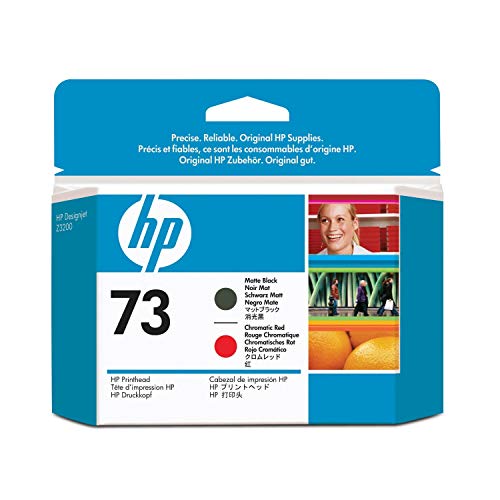 HP No 73 Chromatic Red and Matte Black Printhead -. CD949A