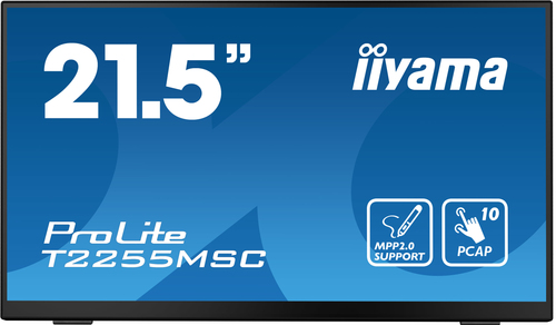 iiyama ProLite T2255MSC-B1 computer monitor 54.6 cm (21.5") 1920 x 1080 pixels Full HD LCD
