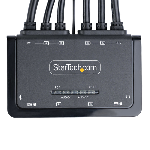 StarTech.com C2-DH46-UA2-CBL-KVM KVM switch Black - Image 7