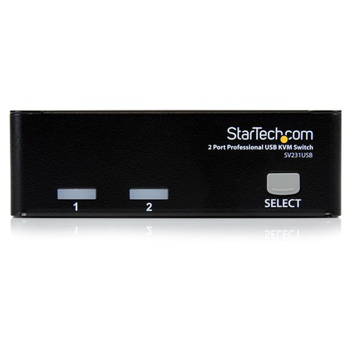 StarTech.com SV231USBGB KVM switch Black - Image 2